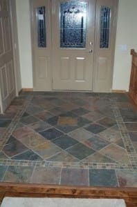 Tiled Entrance